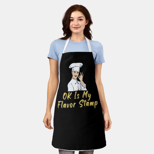 Kookvertrouwen van de Chef Schort (Gedragen)