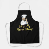 Kookvertrouwen van de Chef Schort (Voorkant)