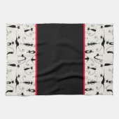 Kooky Black Cats Theedoek (Horizontaal)