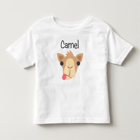Kooky Camel Kinder Shirts (Voorkant)