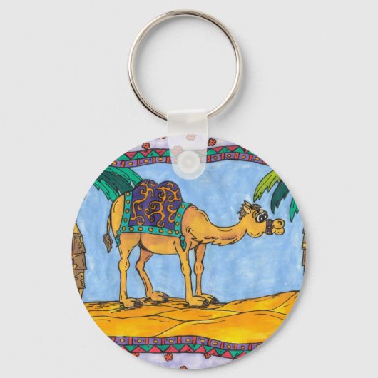 Kooky Camel Sleutelhanger (Voorkant)