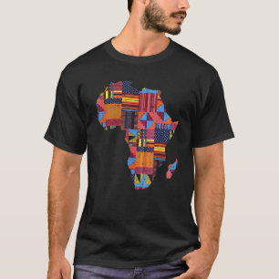 Kool - Afrikaanse kaart voor mannen Traditional Ke T-shirt