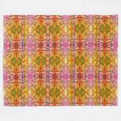 Kool Blanket Autim Pattern Fleece Deken (Voorkant (Horizontaal))