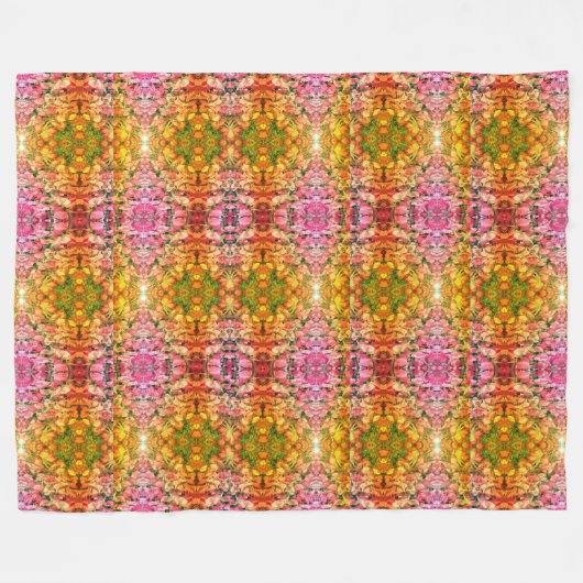 Kool Blanket Autim Pattern Fleece Deken (Voorkant (Horizontaal))