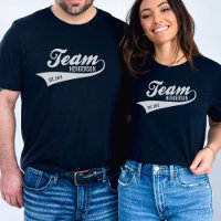 Kool Custom Family Team Name Retro Sports Logo