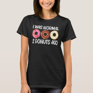 Kool Donut art voor mannen Suikergeglazuurde choco T-shirt