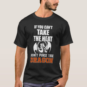 Kool Dragon Flame Speing Flying Mythical Creature T-shirt