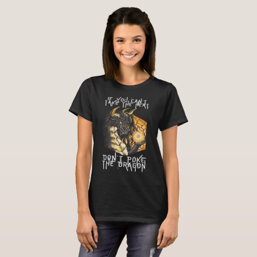 KOOL DRAGON FLAME WINGS OF FIRE FLYING MYT T-SHIRT (Voorkant volledig)