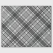 Kool en lichtgrijs speldenstang cadeaupapier (Vlak)