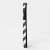 Kool- en Limoen-strepen met aangepast monogram Case-Mate iPhone Case (Achterkant/links)