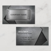 Kool- en wolbouw visitekaartje (Voorkant / Achterkant)