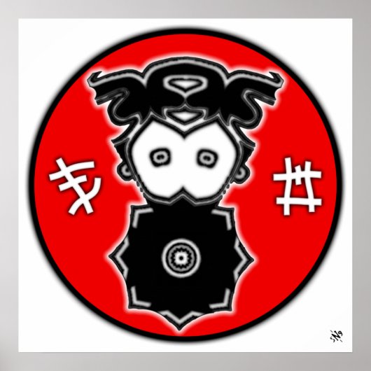 Kool exotisch ding poster (Voorkant)