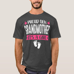 Kool Family Proud New Grandma, het is een meisje G T-shirt