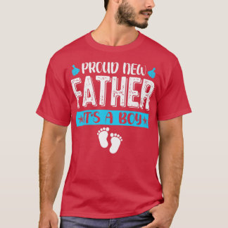 Kool Family Proud New Vader Het is een Jongen Gesl T-shirt