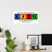 Kool Hockey is een manier van leven Poster (Thuiskantoor)