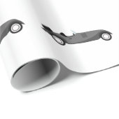 Kool Klassieke auto Cadeaupapier (Rol Hoek)