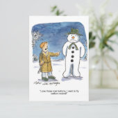 Kool knopen kwijt kaart (Staand voorkant)