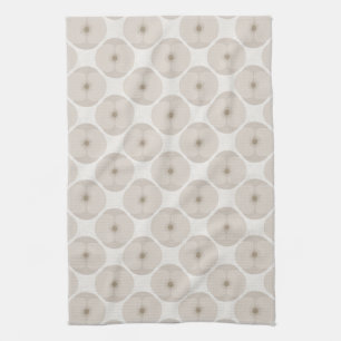 Kool Minimalistisch Klaproos Getextureerd Bloemmot Theedoek