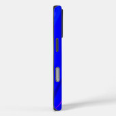 Kool Patroonontwerp op blauwe achtergrond Case-Mate iPhone Case (Achterkant / Rechts)