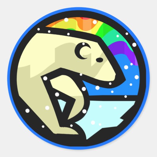 Kool Polar Beer Stickers (Voorkant)