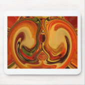 Kool Retro  Hakuna Matata Herfst Rasterkleur Muismat (Voorkant)