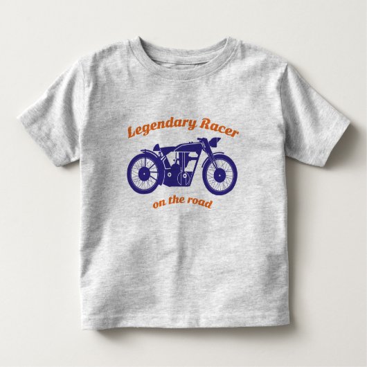 Kool Retro Motorcycle hoes Kinder Shirts (Voorkant)