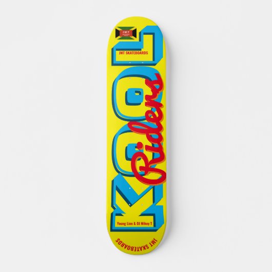KOOL RIDERS JMT 7 3/4" Skateboard Deck (Devant)