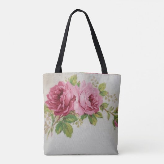 Kool Roos Elegance Canvas tas (Achterkant)