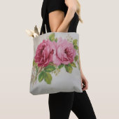 Kool Roos Elegance Canvas tas (Dichtbij)