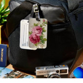  Kool Roos Elegantie Bagagelabel