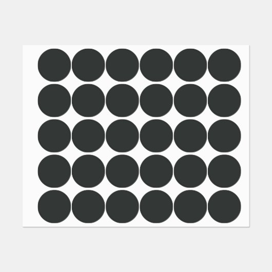 Kool (vaste kleur) labels (Vel)