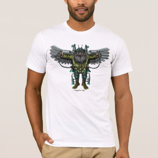 Kool vliegend knul met T-shirt