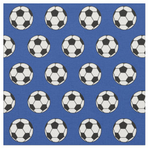 Kool Voetbal Royal Blue Stof