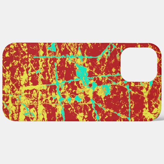 Kool Worn Wall patroon Case-Mate iPhone Case (Achterkant (horizontaal))
