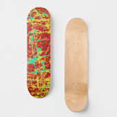 Kool Worn Wall patroon Skateboard (Voorkant)