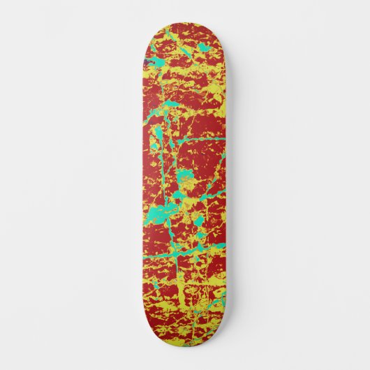 Kool Worn Wall patroon Skateboard (Voorkant)