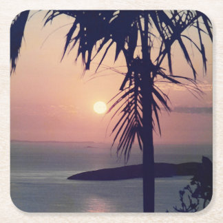 Koolan Sunrise Vierkante Kartonnen Onderzetter