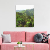 Koolau Bergpad Canvas Afdruk (Insitu (Woonkamer))