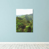 Koolau Bergpad Canvas Afdruk (Insitu (Houten vloer))