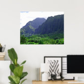 Koolau Mountains Poster (Thuiskantoor)