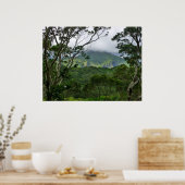 Koolau Mountains Poster (Keuken)