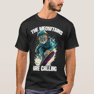 Koolbergskiebord voor mannen Kinder S T-shirt