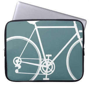 Koolblauw fietsdesign laptophoes laptop sleeve