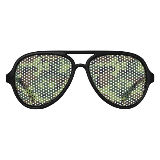 KOOLCAMOFLAGE PATROON AVIATOR ZONNEBRIL (Voorkant)