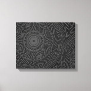 Koolcirkels Canvas Afdruk