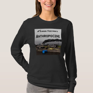 Kooldioxidevoetafdruk - Antropoceen T-shirt