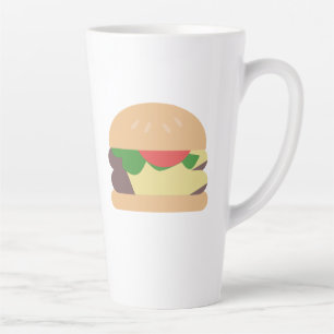 Koole Cheeseburger Foodie Vector Latte Mok