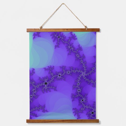 Koolfractals wandtapestand hangend wandkleed (Voorkant 2)