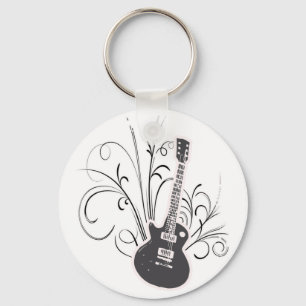 Koolgitaar Sleutelhanger