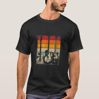 Koolgitaarspelers Mannen Vrouwen akoestische Gui T-shirt